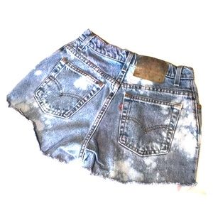 Vintage Levi’s Jeans Cut Off Shorts